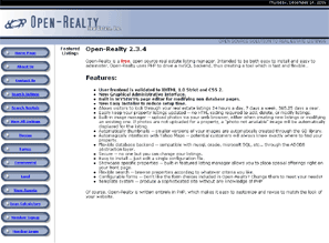 Cheap Open-Realty Personal Web Hosting Example